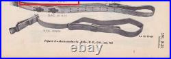 Bretelle Sling M1 Garand web 1944 Militaria WW2 Louis Lefkowitz & Brothers inc Bretelle Sling M1 Garand web 1944 Militaria WW2 Louis Lefkowitz & Brothers inc