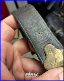 Bretelle Us Ww1 Ww2 1907 Garand P17 1903 Datée 1918