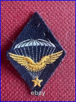 Brevet parachutiste Infanterie de l'air modele 1936