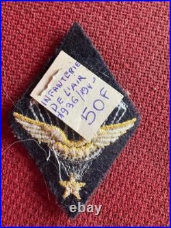 Brevet parachutiste Infanterie de l'air modele 1936