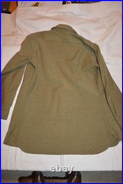 CHEMISE AMERICAINE Mle 1937-DEBARQUEMENT NORMANDIE-LIBERATION PROVENCE-3°US DIV