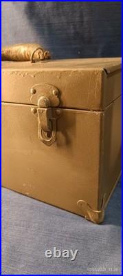 Caisse à outils armée US type M6 Chest Steel 2nde Guerre Mondiale