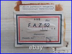 Caisse allemande F. A. Z. 52 8,8 cm Brand-Schrapnellgranate Vosges Munitionskiste