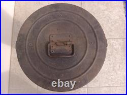 Caisse allemande Sondervorkartusche 28 cm kurze Bruno Normandie Munitionskiste