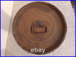 Caisse allemande Sondervorkartusche 28 cm kurze Bruno Normandie Munitionskiste