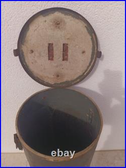 Caisse allemande Sondervorkartusche 28 cm kurze Bruno Normandie Munitionskiste