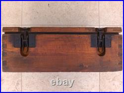 Caisse allemande Sturmgewehr Pistolenpatrone 43 Nordwind Munitionskiste