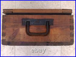 Caisse allemande Sturmgewehr Pistolenpatrone 43 Nordwind Munitionskiste