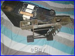 Caisse allemande WW2 grenades M24 fumi. Avec son rack + une boîte vide de détos