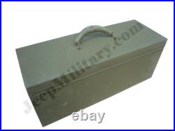 Caisse outillage 1942 M5 D28243 US mitrailleuse Browning M-1919 M2 Us Ww2 Jeep