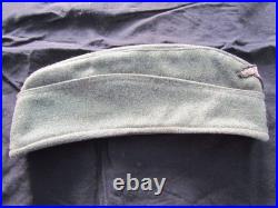 Calot Allemand Ww2 39-45 Vieille Reproduction