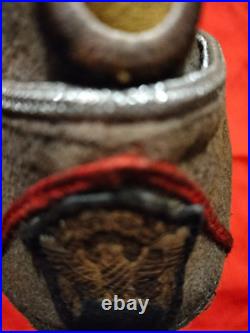 Calot d'officier pour la police allemande de la seconde guerre mondiale