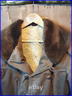 Canadienne en gros coton de 1940 WW2 (FFI) force- Française- d' intérieure Canadienne en gros coton de 1940 WW2 (FFI) force- Française- d' intérieure