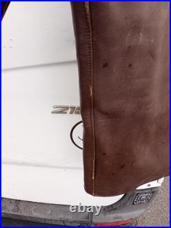 Canadienne en gros cuir Marron de 1940 WW2 (FFI) force- Française- d' intérieure