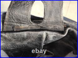 Casque 1935 bleu armée de l'air France WW2 39 45 complet intérieur cuir bavolets