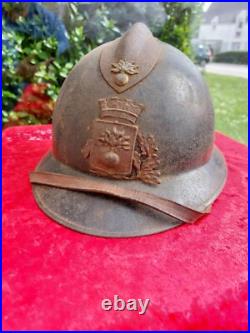 Casque ADRIAN pompier mod 26 WW2