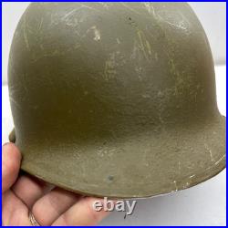 Casque À Couture Avant Swivel Bail De L'Armée Américaine WW2