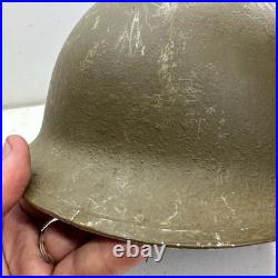 Casque À Couture Avant Swivel Bail De L'Armée Américaine WW2