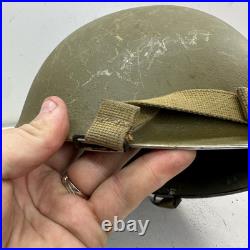 Casque À Couture Avant Swivel Bail De L'Armée Américaine WW2