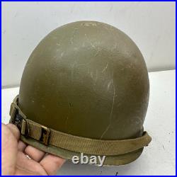 Casque À Couture Avant Swivel Bail De L'Armée Américaine WW2