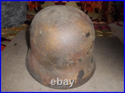 Casque All Wh Mle 40 Camoufler 3 Ton Normandie