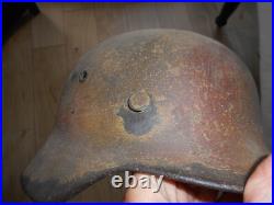 Casque All Wh Mle 40 Camoufler 3 Ton Normandie