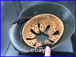 Casque Allemand De Transition WW1 / WW2 M16 Variation Rare Casque KM