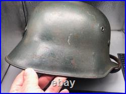 Casque Allemand De Transition WW1 / WW2 M16 Variation Rare Casque KM
