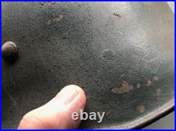 Casque Allemand De Transition WW1 / WW2 M16 Variation Rare Casque KM