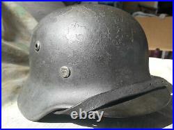 Casque Allemand M35 WW2 German helmet Recon Stahlhelm EF64 Wehrmacht Heer Elite
