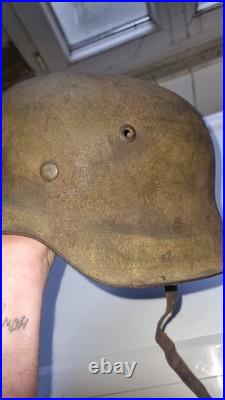 Casque Allemand M42 Camouflé
