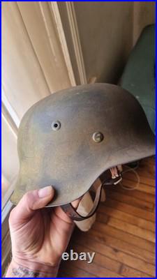 Casque Allemand M42 Camouflé