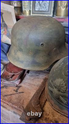 Casque Allemand M42 Camouflé