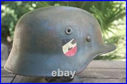 Casque Allemand Mle 40 Stahlhelm German helmet