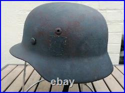 Casque Allemand Ww2 Heer DD (german Helmet Wwii Double Decal)