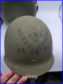Casque Américain US M1 WW2 militaria militaire guerre wwii