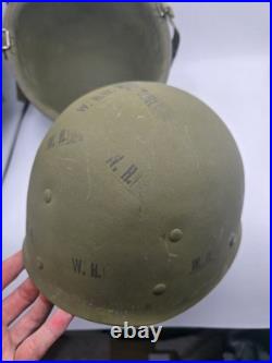 Casque Américain US M1 WW2 militaria militaire guerre wwii