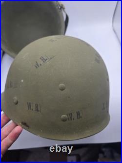 Casque Américain US M1 WW2 militaria militaire guerre wwii