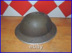 Casque Anglais Mkii Canadien Tommy GB Debarquement Normandie Ww2 39-45