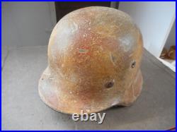 Casque Camoufle 3 Ton All Wh Mle 1940 Normandie