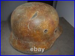 Casque Camoufle 3 Ton All Wh Mle 1940 Normandie