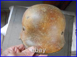 Casque Camoufle 3 Ton All Wh Mle 1940 Normandie
