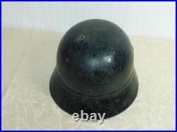 Casque En Acier Allemand, Patch Double! 2 WK