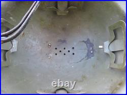 Casque Francais M 26 Interieur Allemand Date 1942