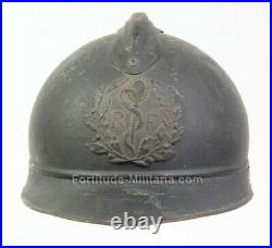 Casque Français WW1 du corps médical (matériel original)
