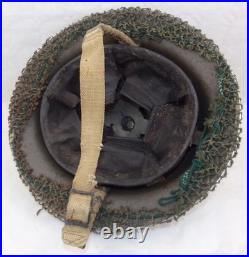 Casque MK2 avec filet GB WW2 anglais MKII