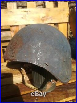 Casque Mk2 Talker Complet Usn Ww2 Wwii Us Navy Dday 1944 Original Helmet Uscg