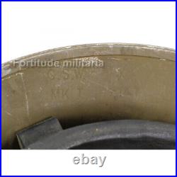 Casque MkII Canadien Canadian Army WW2 (matériel original)