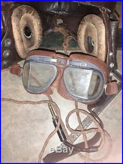 Casque Pilote Chasse Lunettes As Pilote Aviateur Grouping