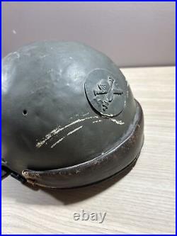 Casque Pilote Chat Tankiste Modèle 1935/1937 France WW2 French Helmet